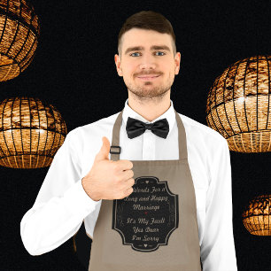 7 Ord under lång tid och Lycklig Giftermål Långt Förkläde