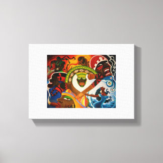 7 Orishas Wall Canvas