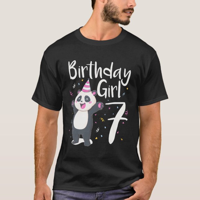 7 Panda 7:e Py T Shirt (Framsida)