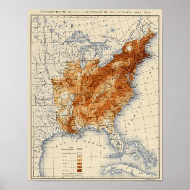 7 Population 1840 Poster (Framsidan)