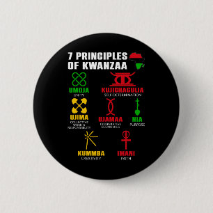 7 Principer för Kwanzaa Firande Pan African Bo Knapp