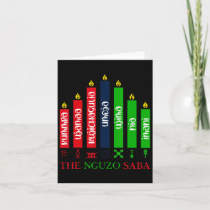 7 Principer för Kwanzaa Kort