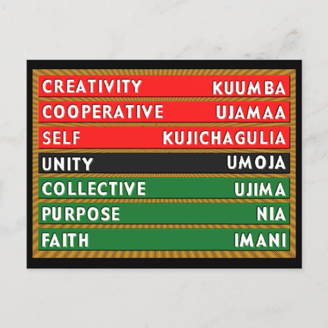 7 principer vykort (Framsida)