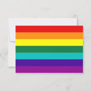 7 Rand Regnbåge Gay pride Flagga