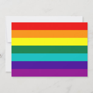 7 Rand Regnbåge Gay pride Flagga
