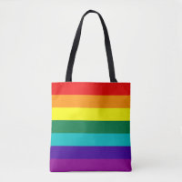 7 Rand Regnbåge Pride Flagga
