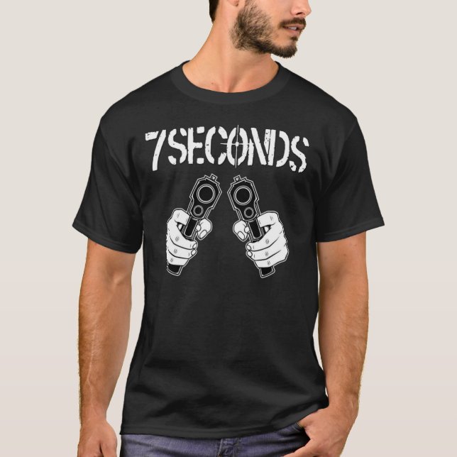 7 SEKUND PUNK Classic T-Shirt (Framsida)