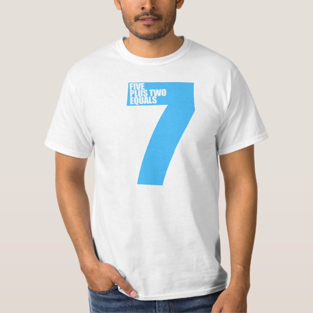 7 - sju t-shirt (Framsida)
