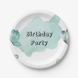 7-tums rund Papper plåt