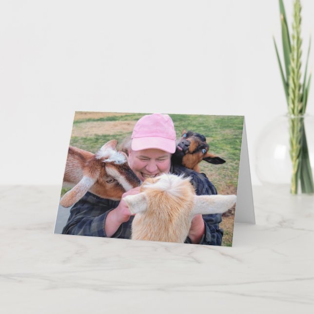 7-tums x5-mappat kort || À La Goate (Framsida)