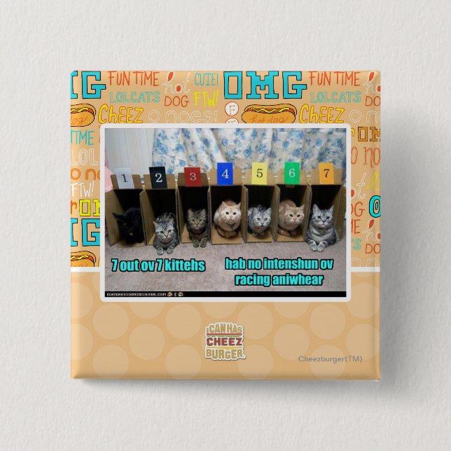 7 ut kittehs för ov 7 knapp (Framsida)