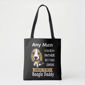 7 Varje Man Beagle Pappa Tygkasse