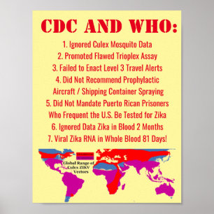 7 Ways CDC och WHO Misslyckats oss med RoseWrites Poster