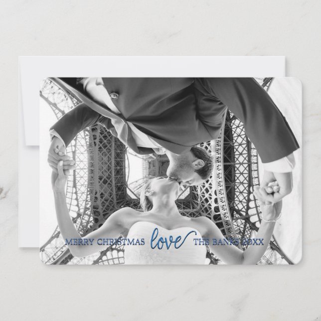 7" x 5" kärlekjulkortet i Nebulas slösar Julkort (Framsida)