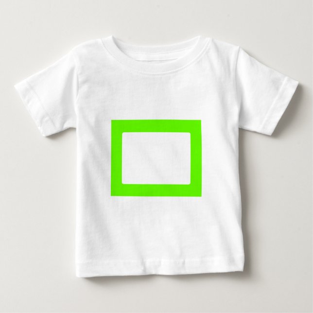 7 x 5-kort med rund, inbyggd konsortransp grönLt Tee Shirt (Framsida)