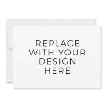 7 x 5-tums kort med bakgrundsdesign utskrift