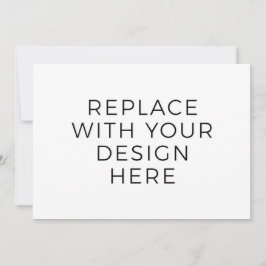 7 x 5-tums kort med bakgrundsdesign utskrift