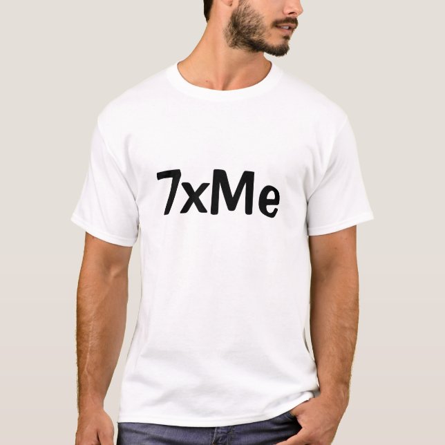 7 x Me T-skirt Tee (Framsida)