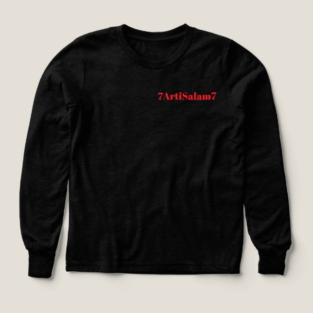 7ArtiSalam7 T-shirt (Design framsida)