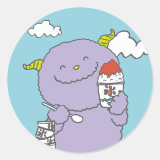 8月モンスターシール。 RUNT KLISTERMÄRKE