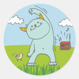 8月モンスターシール RUNT KLISTERMÄRKE