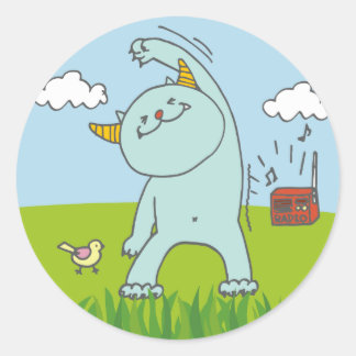 8月モンスターシール RUNT KLISTERMÄRKE