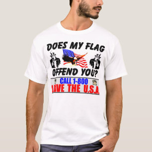 ! - 800 lämnar USA T Shirt