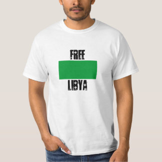 800px-Flag av Libyen svg som ÄR FRI, LIBYEN T-shirt