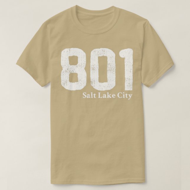 801 Salt Sjö City T Shirt (Design framsida)