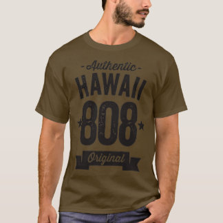 808 Hawaii-områdeskod Giltiga Trt 4 T Shirt