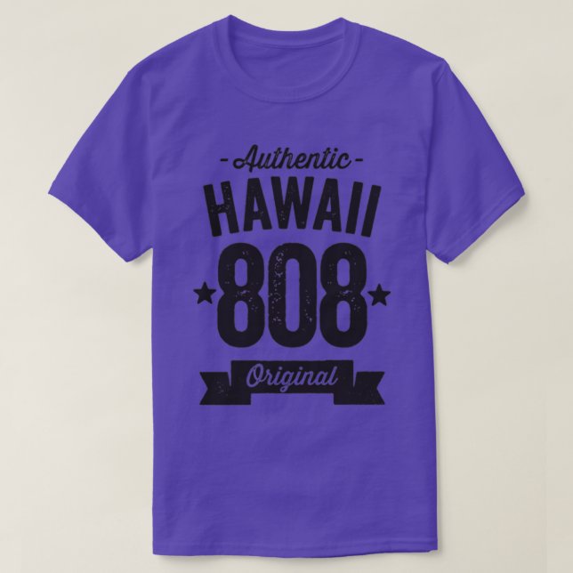 808 Hawaii-områdeskod Giltiga Trt 5 T Shirt (Design framsida)