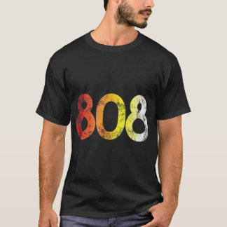808 Retro Stil Roland Electronic Drum Maskin Shi T Shirt