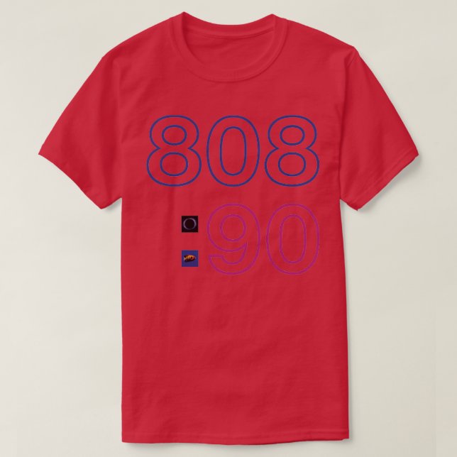 808 State  T Shirt (Design framsida)