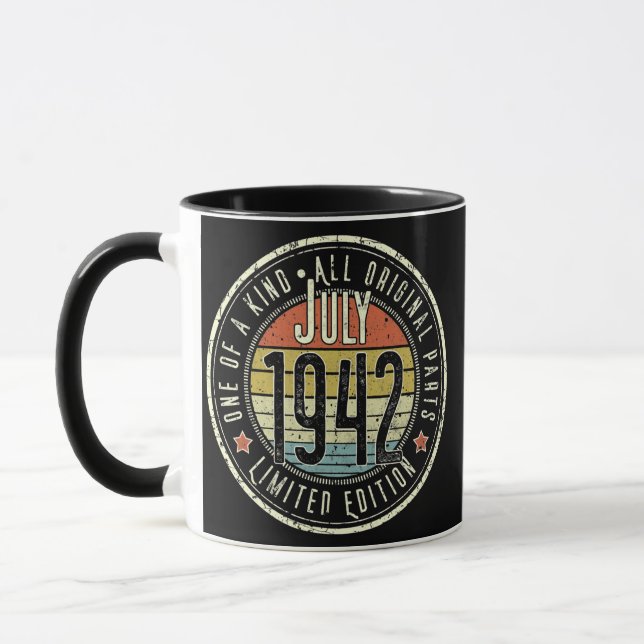 80 Ålderdom 1942 Begränsada utgåvan 80 Mugg (Vänster)