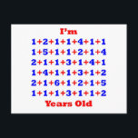 80 år gammal! kort<br><div class="desc">En humoristisk 80-årsdag som visar alla hur gammal han eller hon är,  de behöver bara räkna för att få reda på det! Gör en underbar 80-årsgåva.</div>