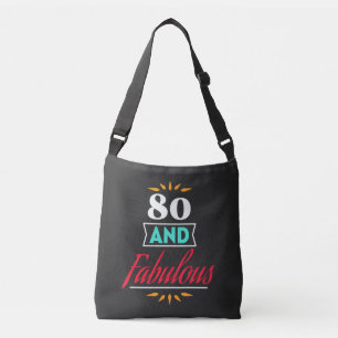 80 år gammal och fantastisk talesätt axelväska