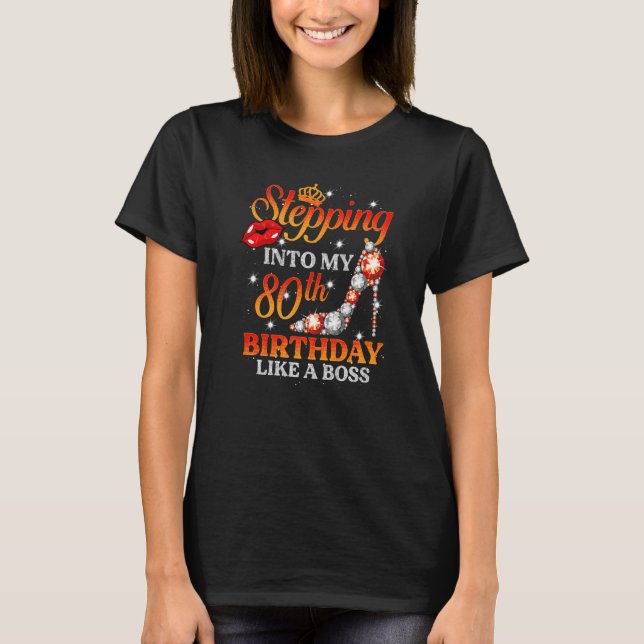 80 år gammal som en början till min 80:e födelseda t shirt (Framsida)