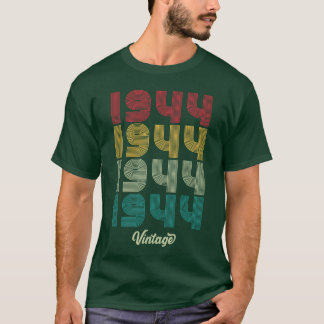 80 år gammal Vintage 1944 Limited Edition 80-årsda T Shirt