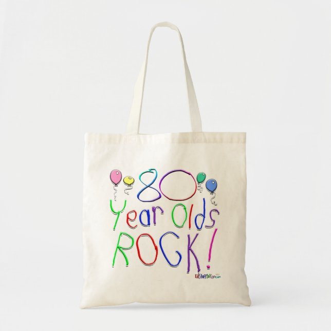80 år - oldssten! tygkasse (Framsidan)