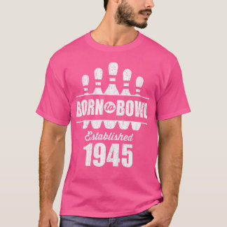 80-årig Bowlareare 80:e födelsedagsbytet T Shirt