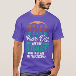 80-årig rolig kattägare födelsedagsidé Kattunge g T Shirt