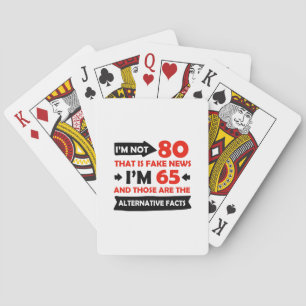 80-åriga födelsedagskalkyl casinokort