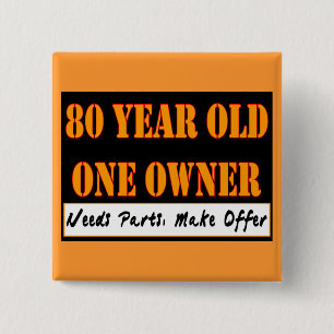 80 årigt, en ägare - behovsdelar, gör erbjudande knapp