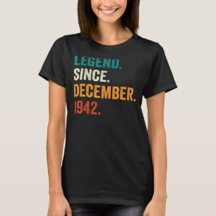 80 års ålder sedan december Manar, 80:e dagen T Shirt