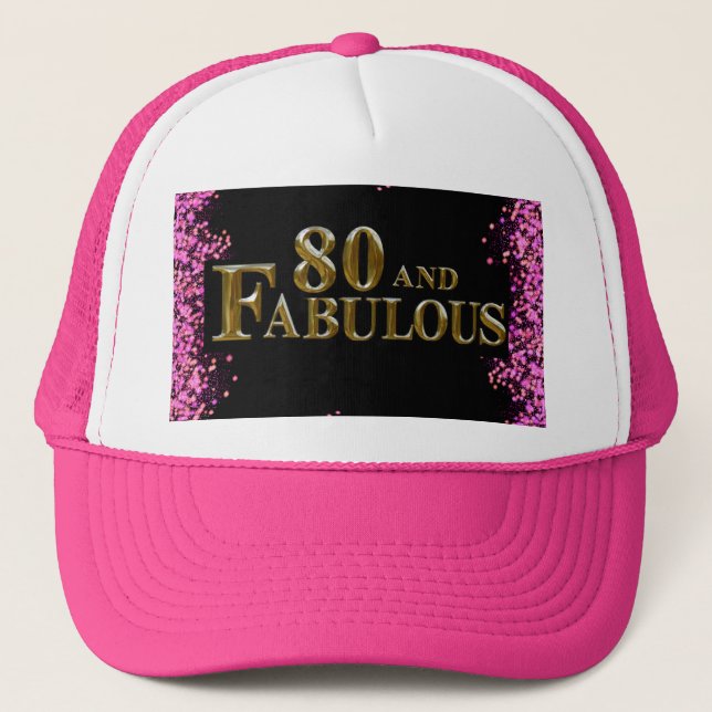 80-årsdag  keps (Framsida)