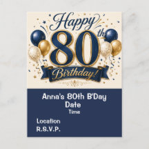 80-årsfirande Spara datumet
