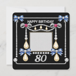 80-årsfödelsedags kort Tudor Royality Inspirerad D