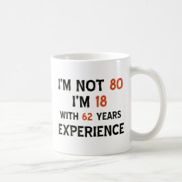 80-årsjubileum kaffemugg