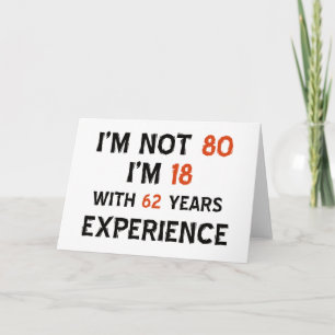 80-årsjubileum kort