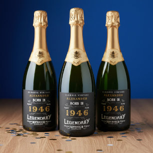 80-årsjubileum Legend Lägg till ditt namn 1946 Vin
